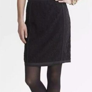 Classic Banana Republic Black Pencil Skirt